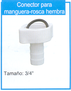 Conector para manguera-rosca hembra