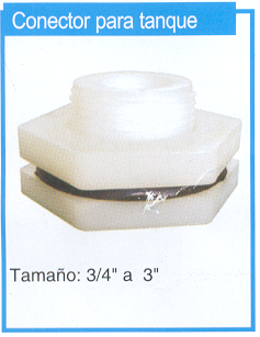 Conector para tanque