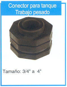 Conector para Tanque Trabajo Pesado