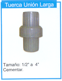 Tuerca Unión Larga